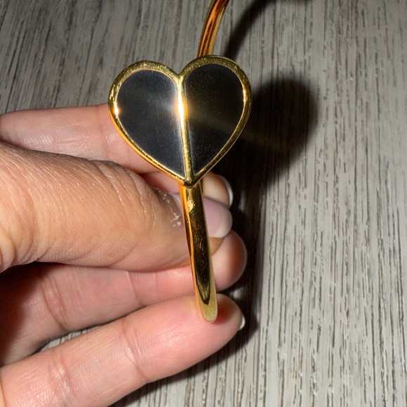 Kate Spade Black and Gold Heart Bracelet - Picture 4 of 8